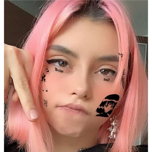 person human face eyelash