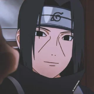 Стикер @Naruto_wallpaperrr  itachi - 7