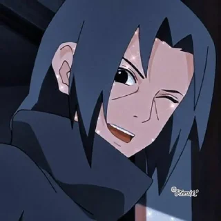 Стикер @Naruto_wallpaperrr  itachi - 5