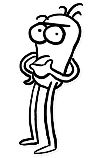 Стикер Itchy Feet - 11