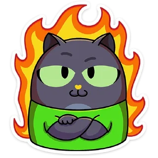 Sticker Это Кот :: @stickroom - 3