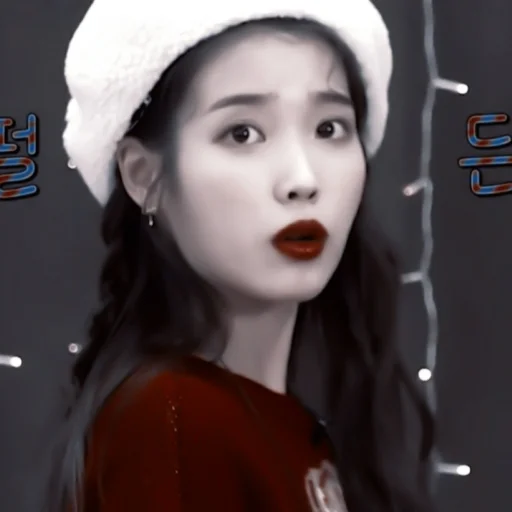 human face lip person