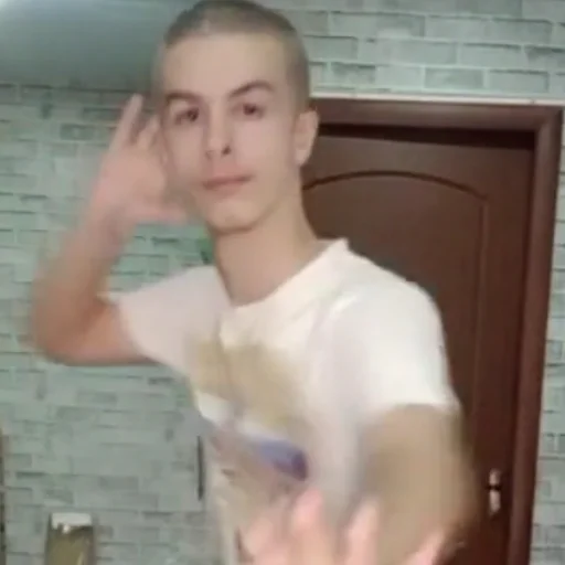 person human face wall