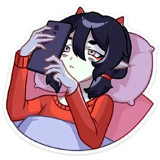 Sticker новогодняя ивэлтин без надписей - 5