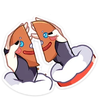 Sticker новогодняя ивэлтин без надписей - 11