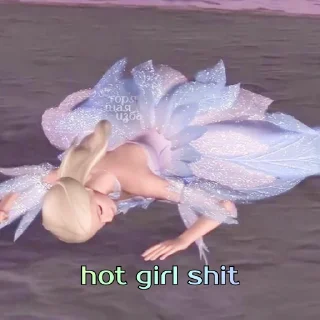 Sticker Барби лучше всех @BurningHut - 4