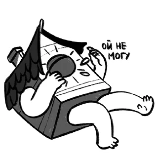 Sticker Деревенские нужники - 9