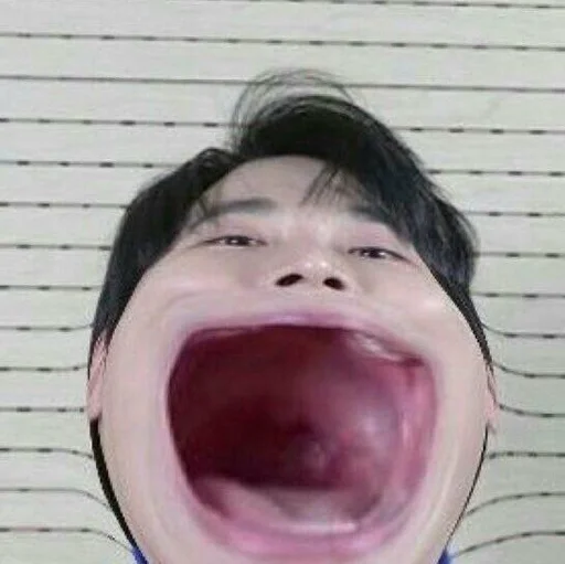 person tooth human face