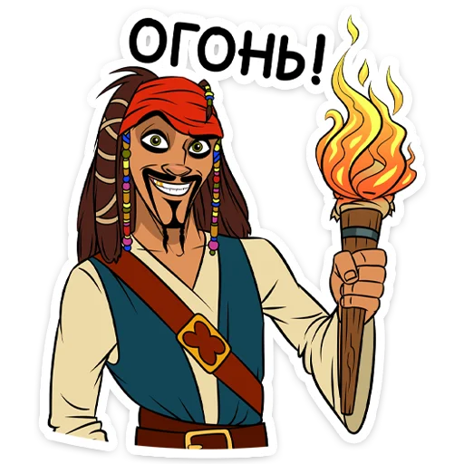 Sticker jacksparrow_vk - 1