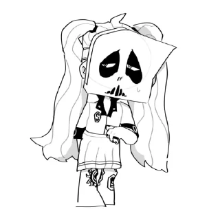 Стикер джей няша. pin:SL - 4