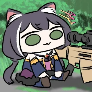 Стикер Jazz Jack’s Kyaru - 5