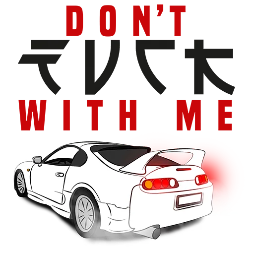 Стикер ❤️ JDM ❤️ - 6