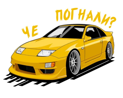 Стикер JDM Cars - 11