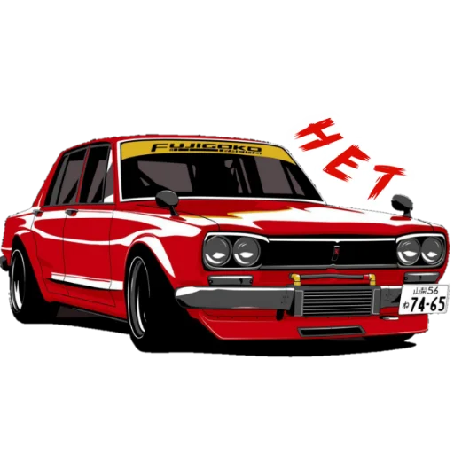 Стикер JDM Cars - 8