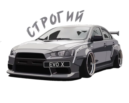 Стикер JDM Cars - 2