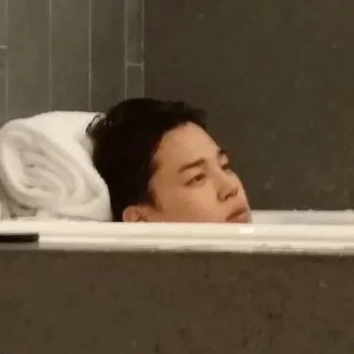 human face bathroom wall