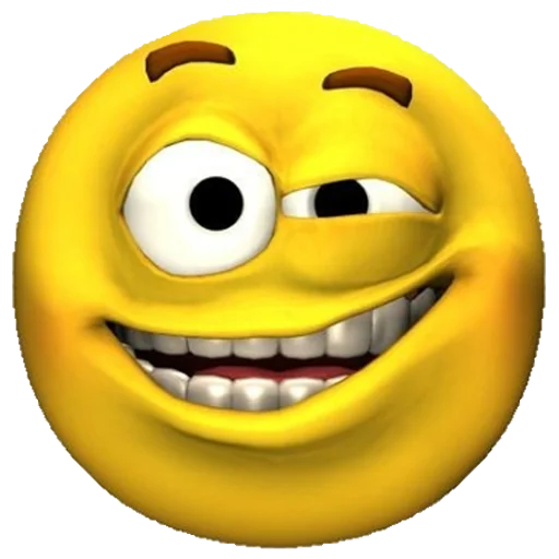 улыбаться мультфильм смайлик