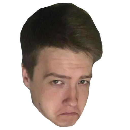 human face portrait chin