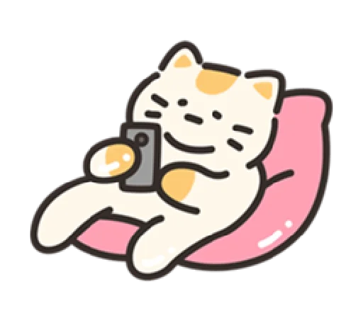 jelly cat cheese! | @cutestickers4you - 