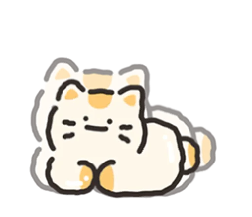 Sticker jelly cat cheese! | @cutestickers4you - 11