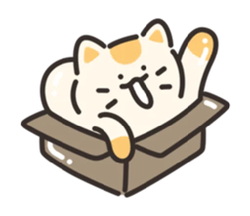 Sticker jelly cat cheese! | @cutestickers4you - 5