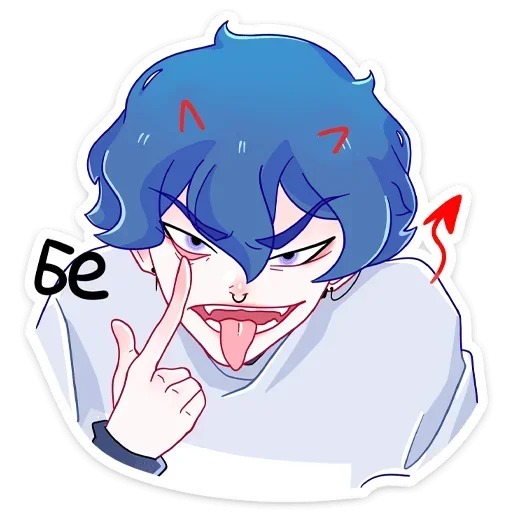 аниме иллюстрация клипарт