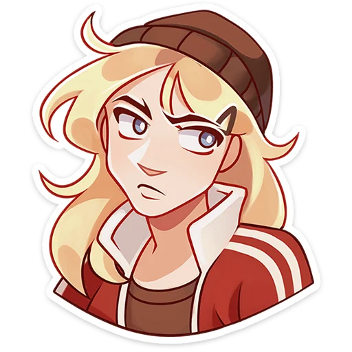 Стикер jen_vk - 1