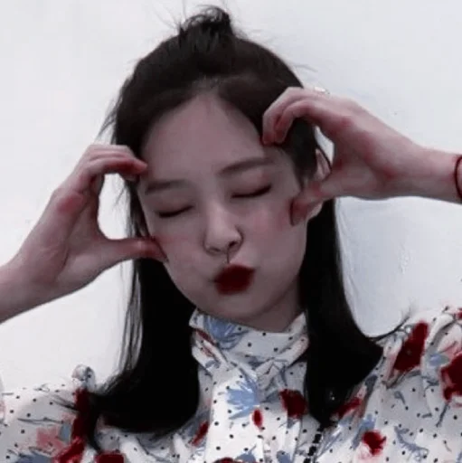 person human face lip