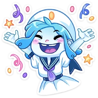 Sticker Дженни от @TgSticker - 2