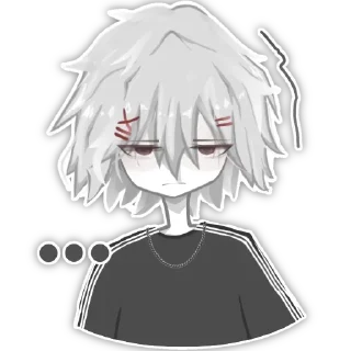 Sticker cold winter @huroshuma - 1