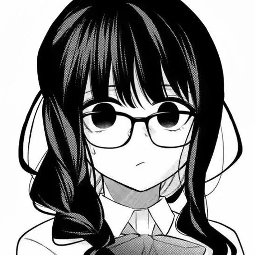 эскиз иллюстрация аниме