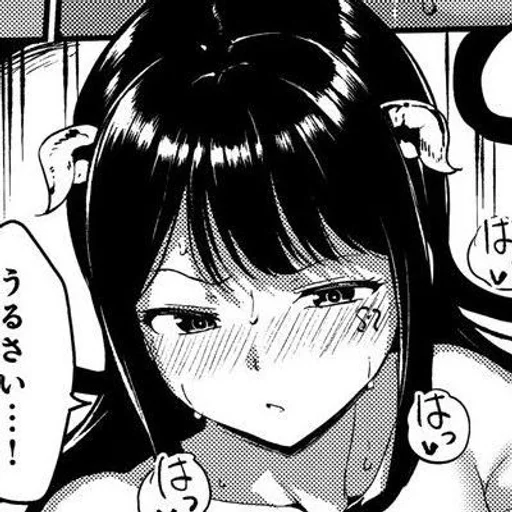 аниме эскиз иллюстрация