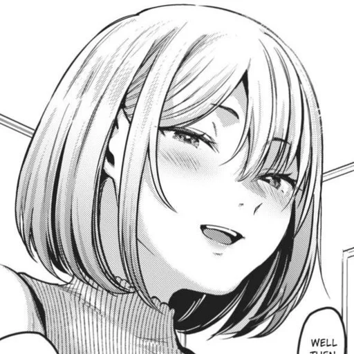 эскиз аниме иллюстрация