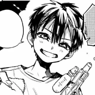 Стикер hanako kun @Ainme_stickers - 0