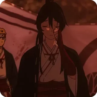 Sticker Jigokuraku ‣ @animestickersii - 2