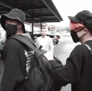 Sticker #𝐚𝐞𝐬𝐭𝐡𝐞𝐭𝐢𝐜: jikook 🦮 ;: by @paradismaudit - 7