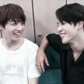 Sticker #𝐚𝐞𝐬𝐭𝐡𝐞𝐭𝐢𝐜: jikook 🦮 ;: by @paradismaudit - 10