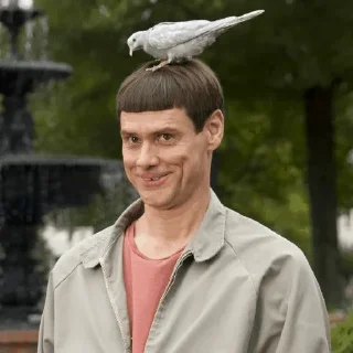 Sticker Джим Керри @stickernayaa - 1