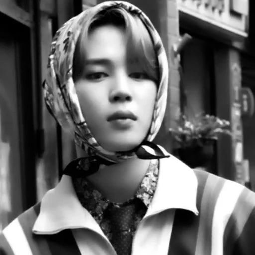 human face black and white person