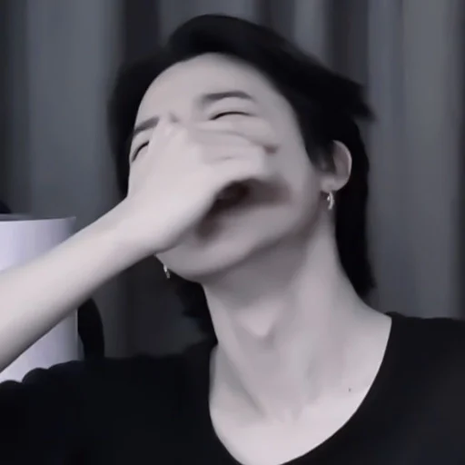 person human face lip