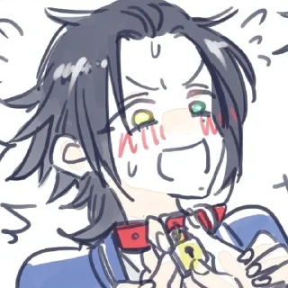 Sticker джиро кин момент - 4