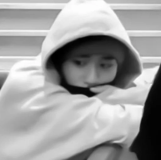 black and white person clothing