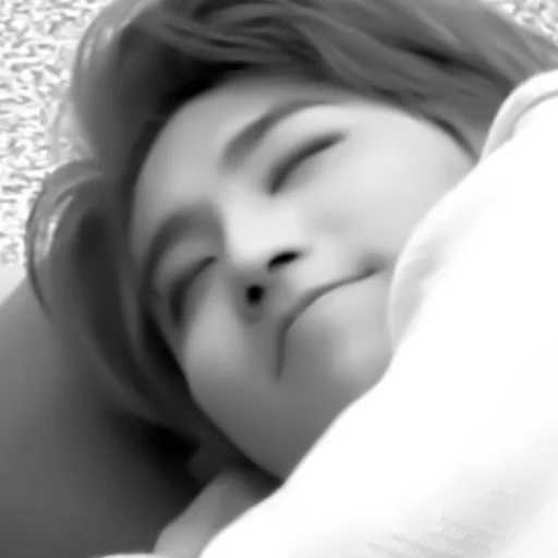 person black and white human face