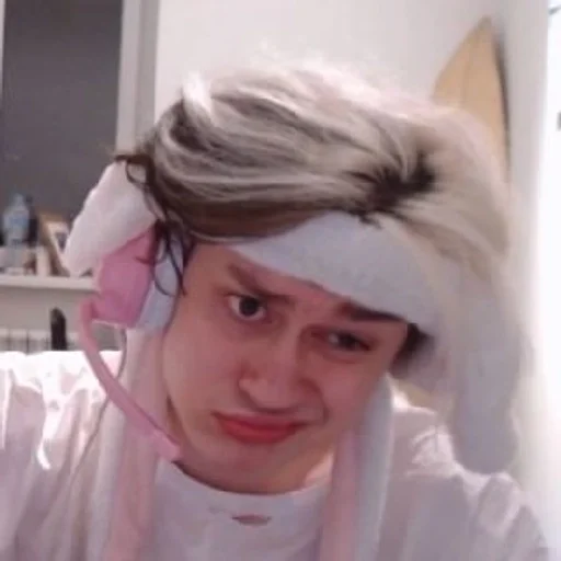 person indoor human face