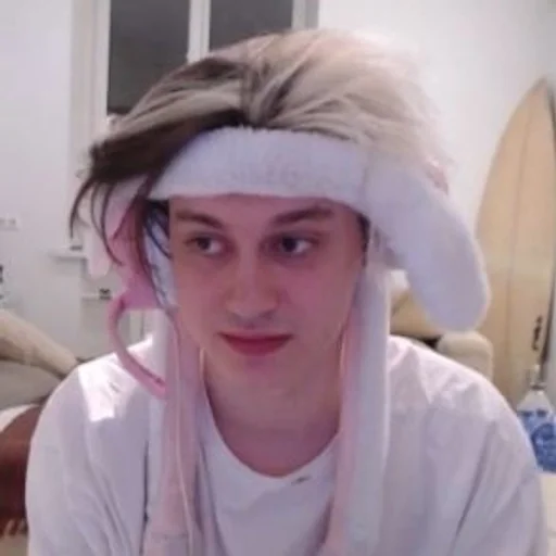 person indoor human face