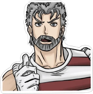 Sticker Jojo top by: jojo_adventure_arts - 3