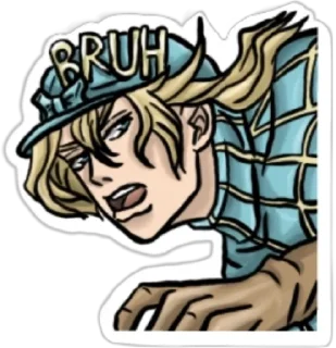 Sticker Jojo top by: jojo_adventure_arts - 7