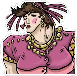 Sticker Jojo top by: jojo_adventure_arts - 11