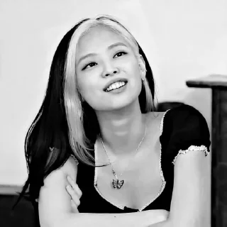 Sticker jennie , kim @kataxajingga - 5