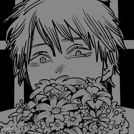 Chainsawman by @anime_sticks :: @fStikBot - эскиз